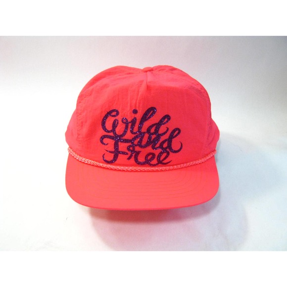 Hot Neon Pink Glittery High Crown Bling Ladies Glam Baseball Trucker Cap Hat - Picture 9 of 9